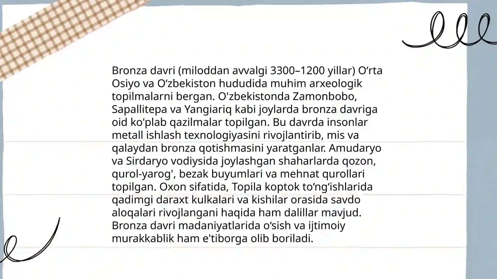 Bronza davri yodgorliklari 3