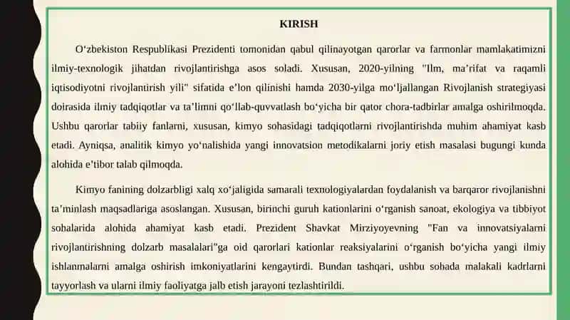 BIRINCHI ANALITIK GURUH KATIONLARI 3