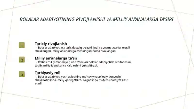 Xalq og'zaki ijodining tarixi 3