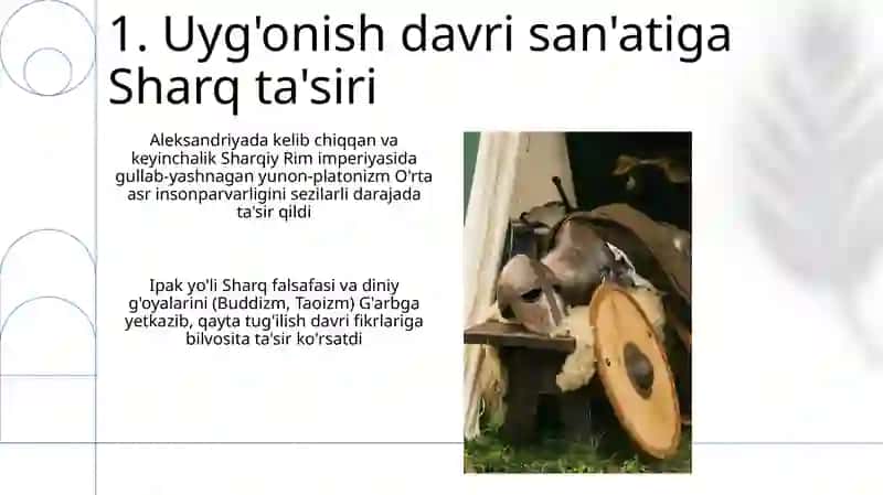 Ilk o'rta asr Sharq falsafasi va Uyg'onish davri 3
