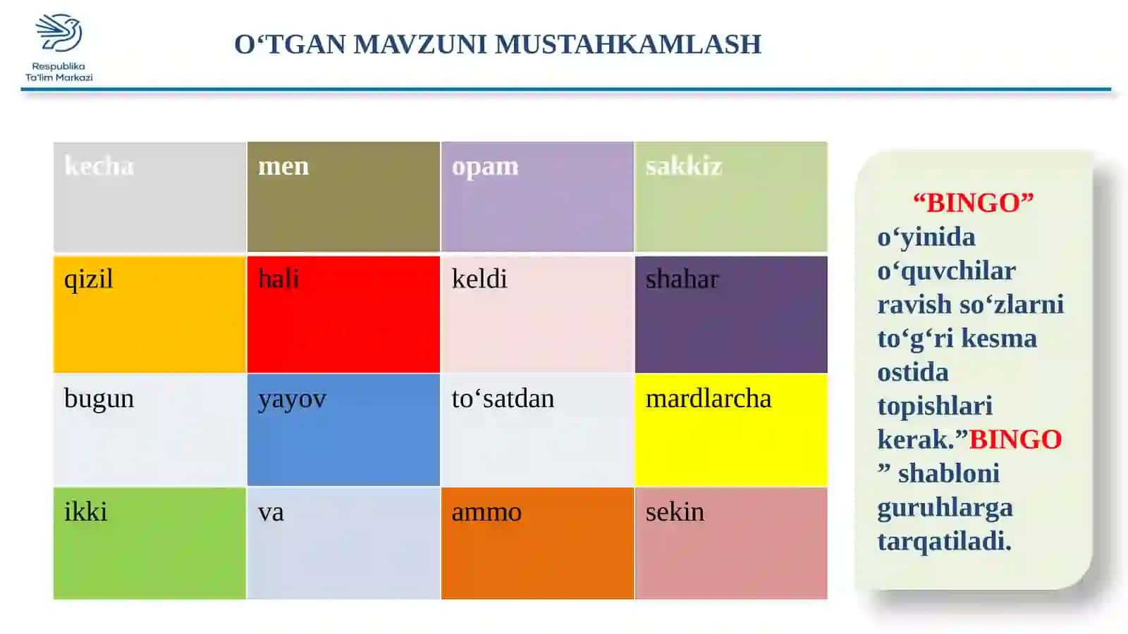 Ona tilida O'rtoq matematika 3