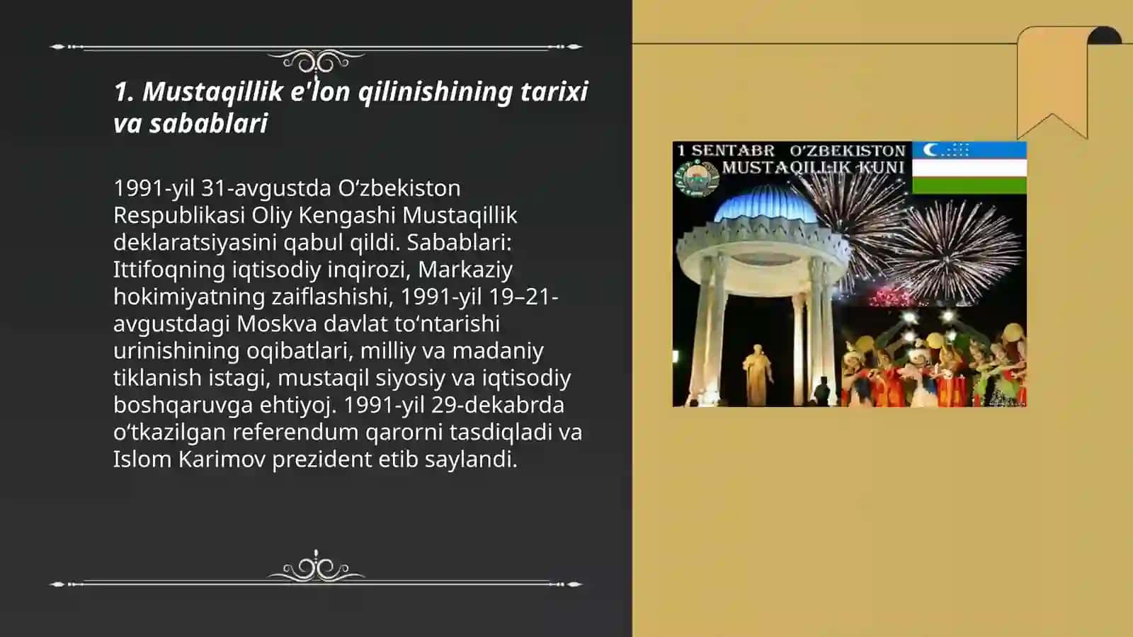 Mustaqillik e'lon qilinishi 3