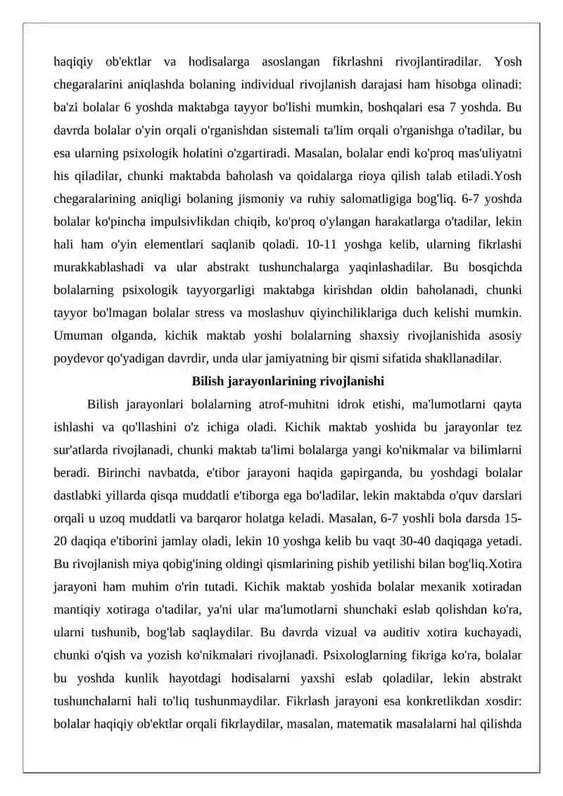 Kichik maktab yoshi davrida o‘quv motivatsiyasi 3