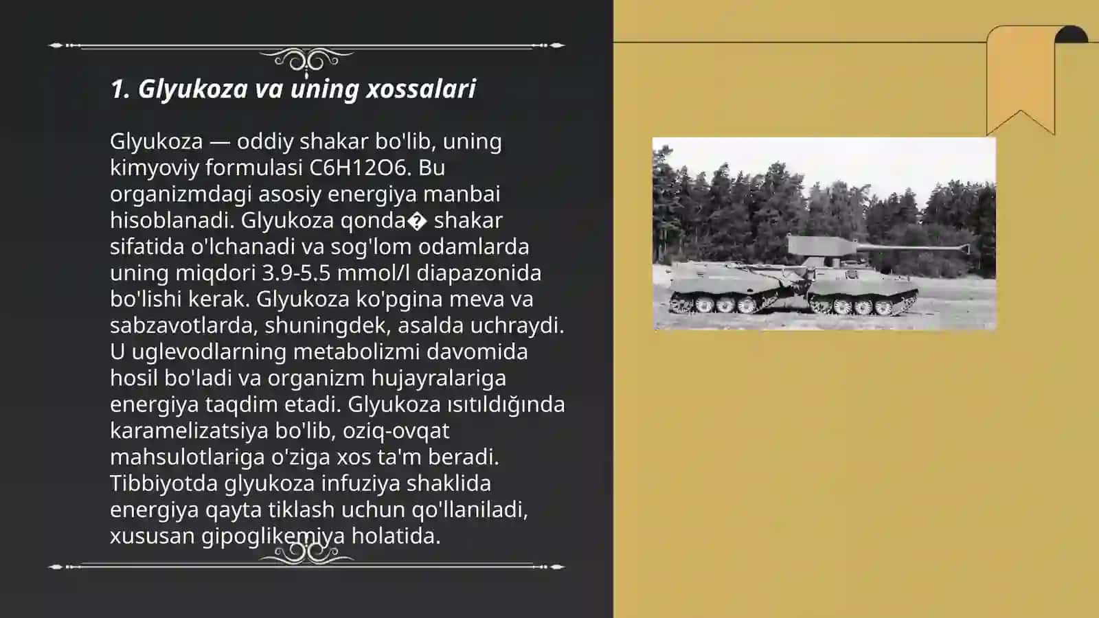 Glyukozani bijg‘ishidan olinadigan mahsulotlar 3