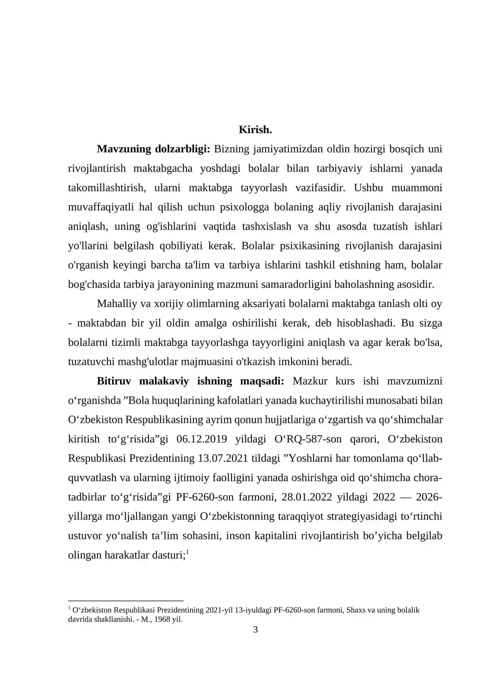 Umumiy o‘rta ta’lim muassasalari psixologi xuquqini berish kasbiy qayta tayyorlash kursi tinglovchisi 3