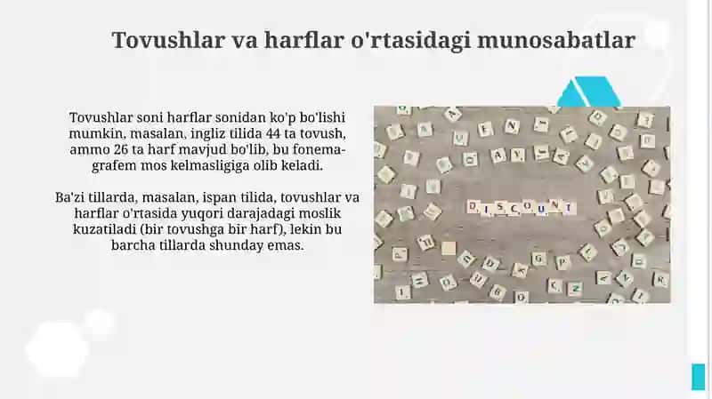 Talaffuzning imloga ta'sirlari 3