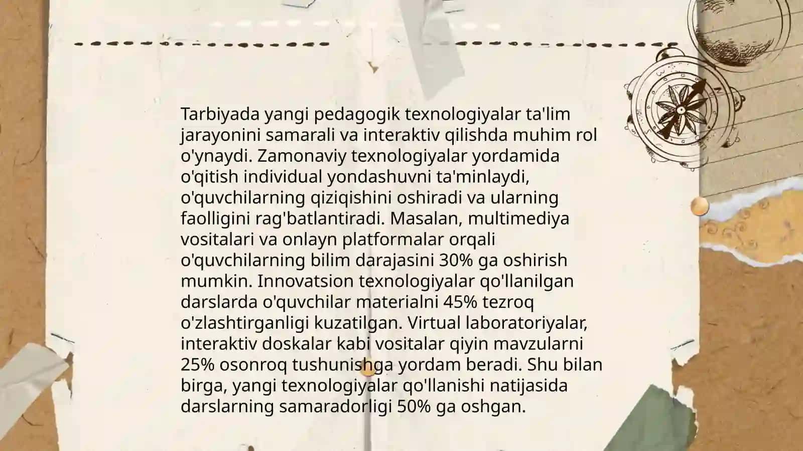 Qo'llash va unda talim va tarbiyaning uzveligi 3