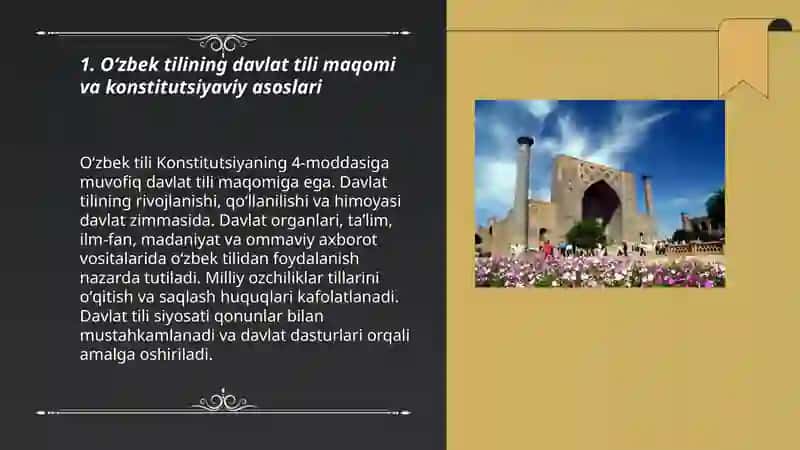 Oʻzbek tili davlat tili 3