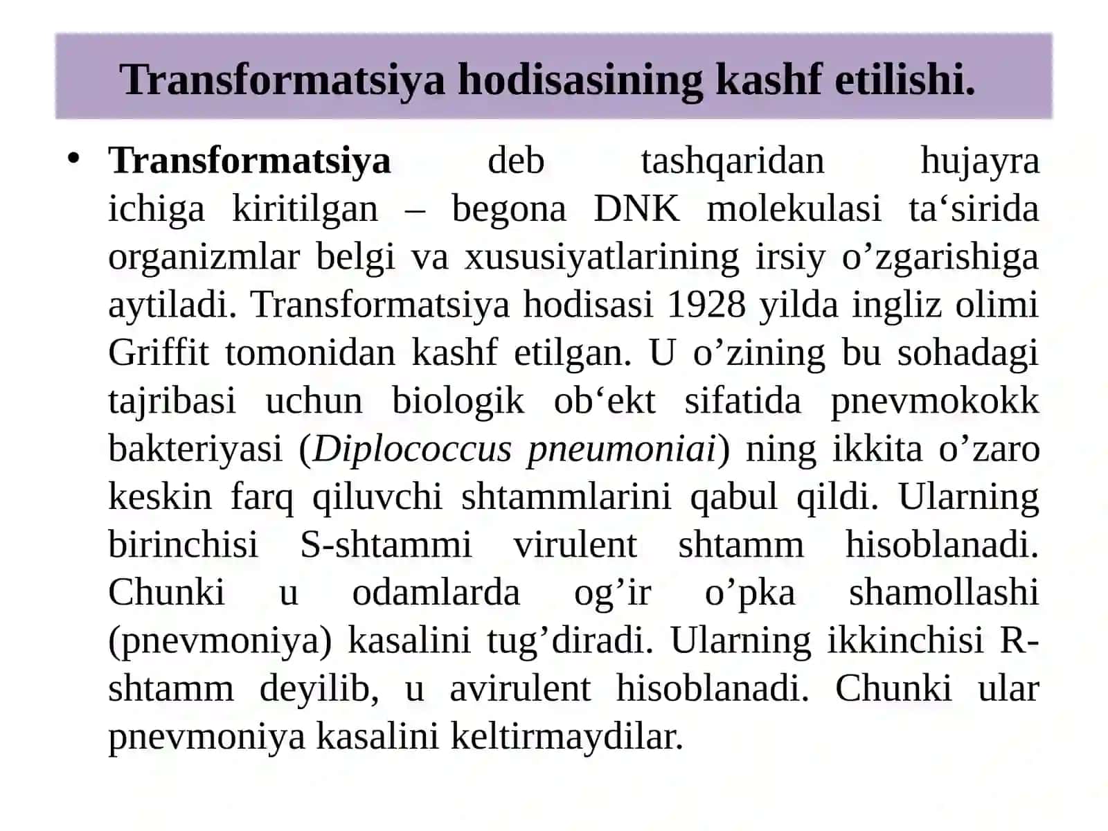 Nuklein kislotalari tushunchasi 3