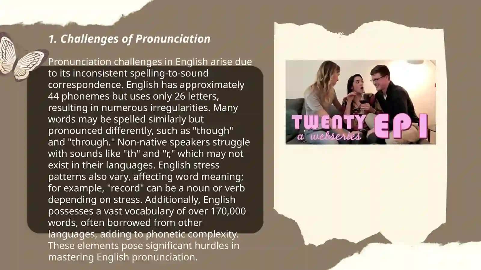 When the teacher is not a native speaker 3