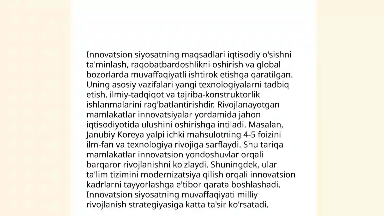 Innovatsion siyosat konsepsiyasi 3