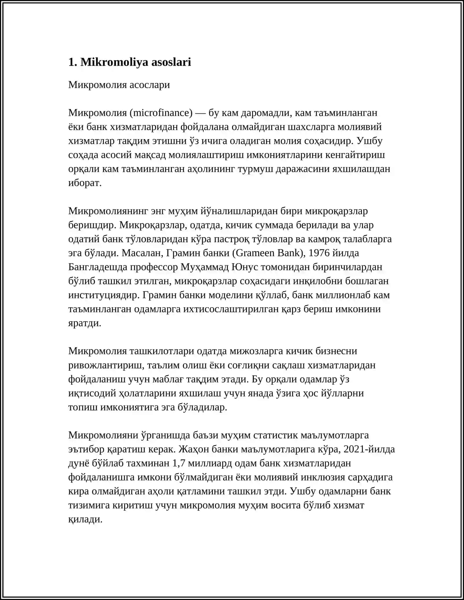MIKROMOLIYA VA KRAUDFANDING PLATFORMALARI 3