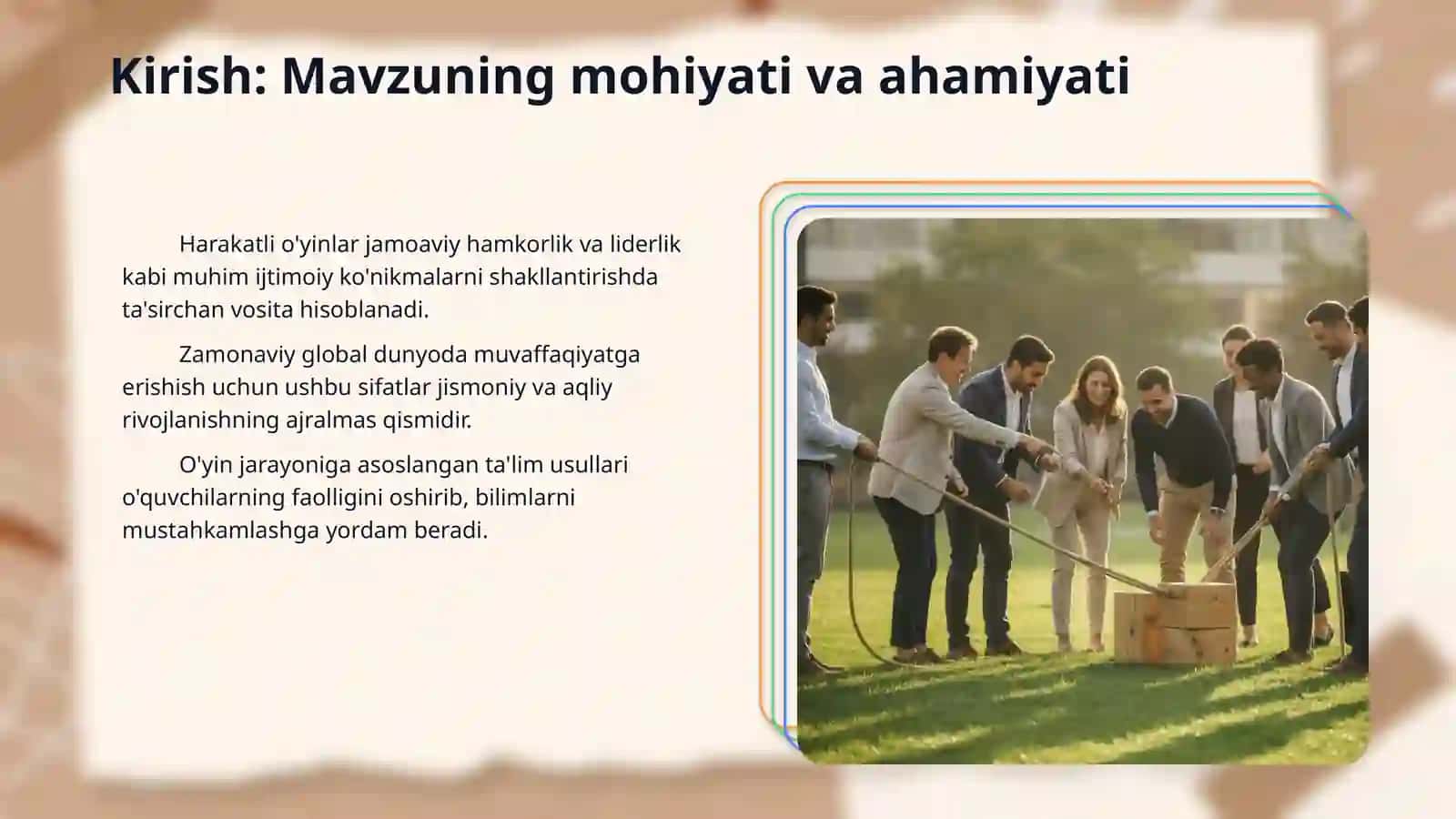 Harakatli o’yinlar orqali jamoalik va liderlik sifatlarini shakillantirish 3
