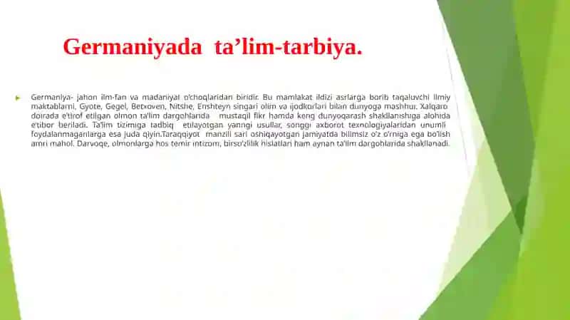 Germaniya ta’lim tizimi 3