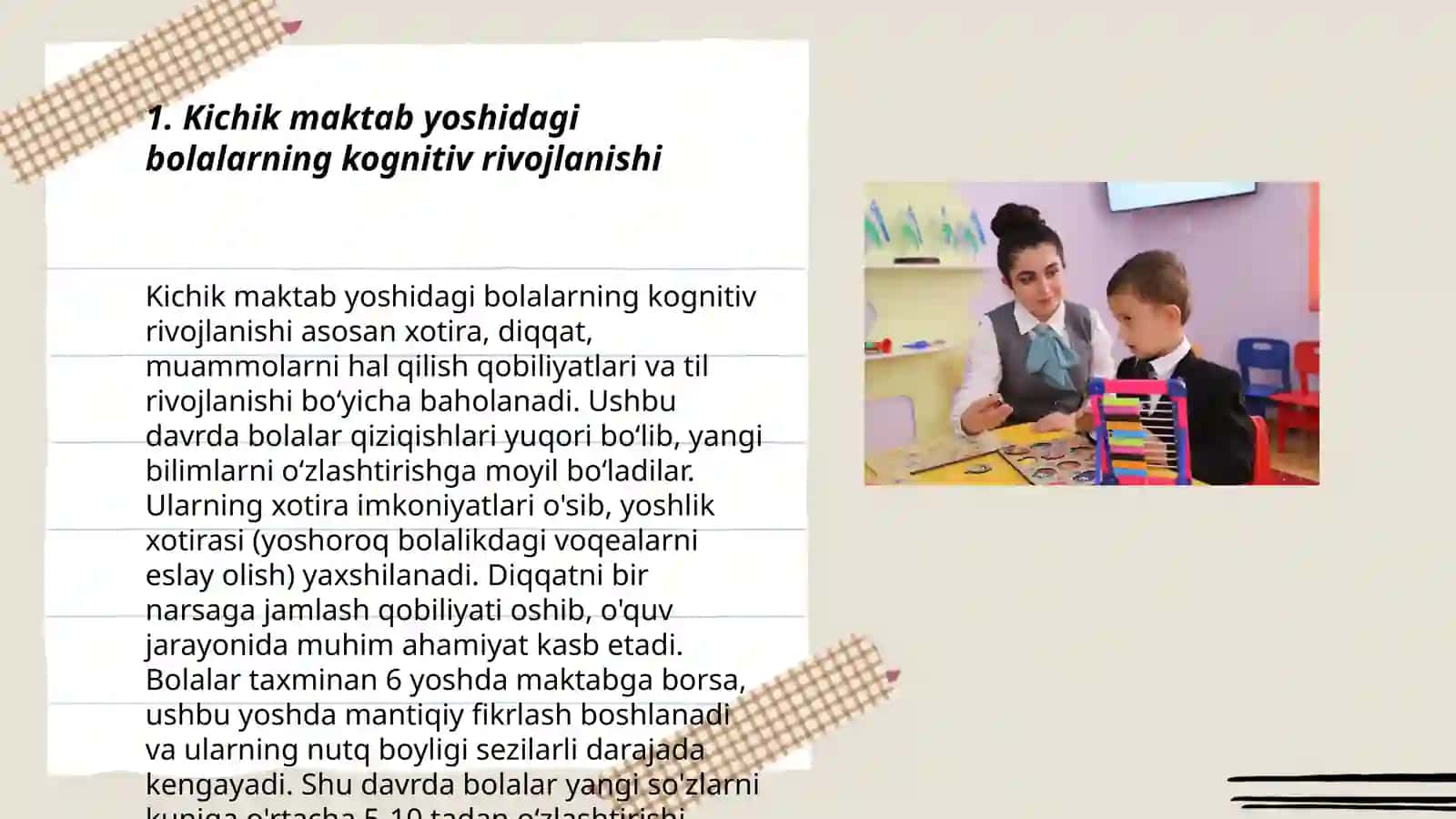 Kichik maktab yoshidagi bolalar psixodiagnostikasi 3