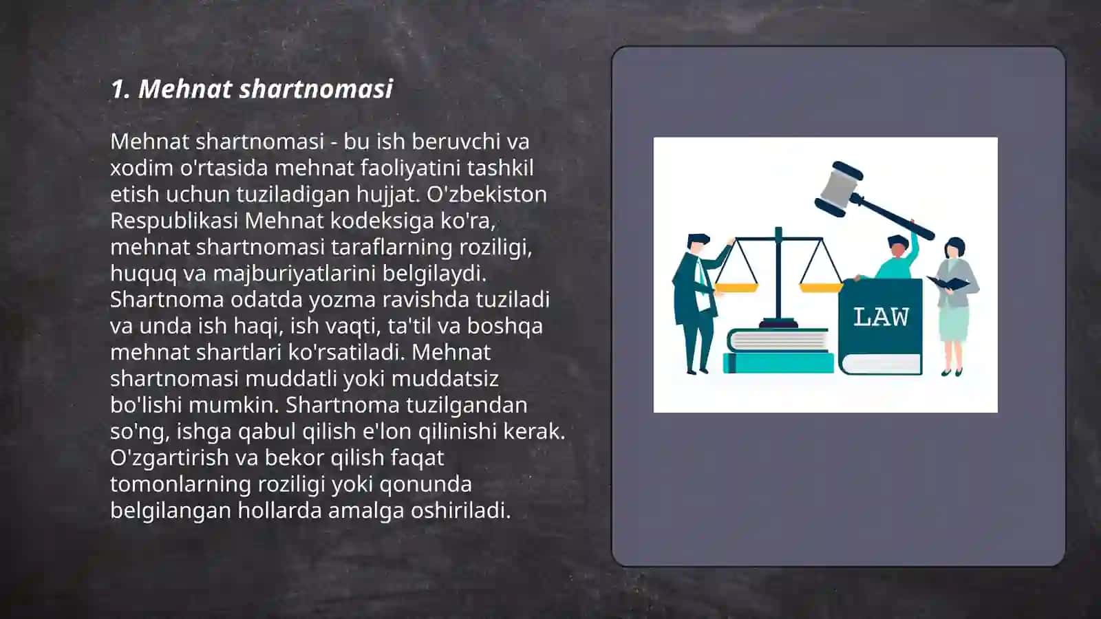 Mehnat huquqi 3