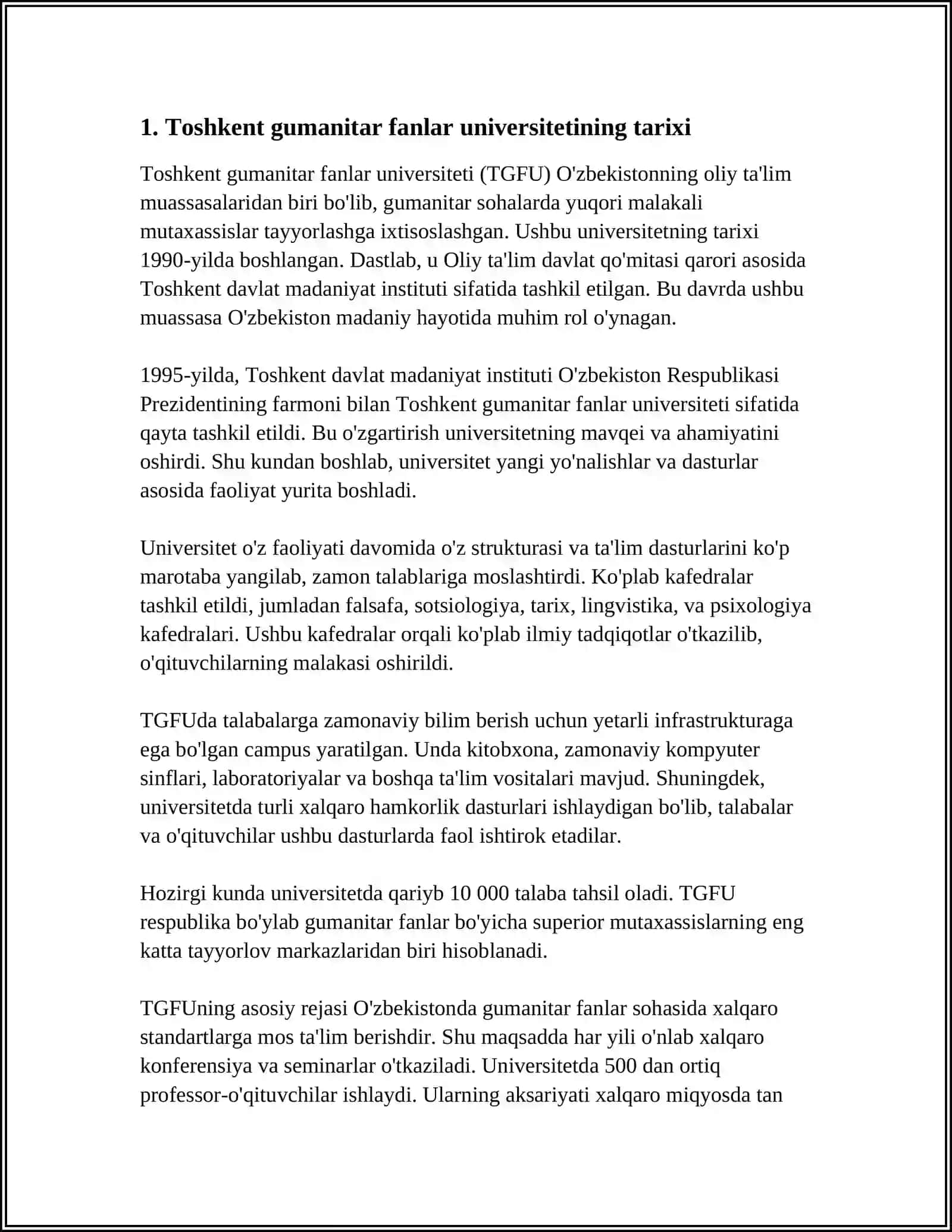 Toshkent Gumanetar Fanlar Universiteti 3