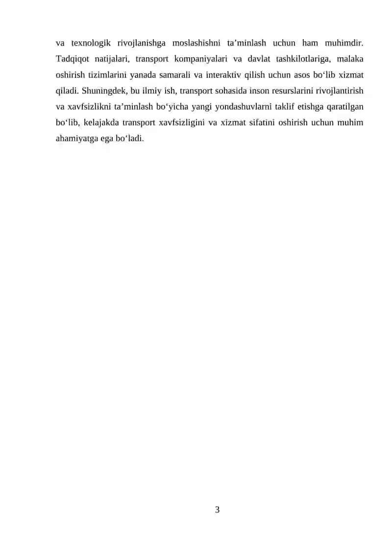 Transportda Xodimlarni Malakasini Oshirish 3