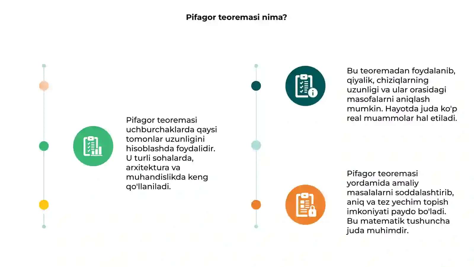 Pifagor teoremasining real hayotdagi tatbiqlari 3