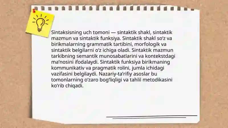 Sintaksisning uch tomoni 3