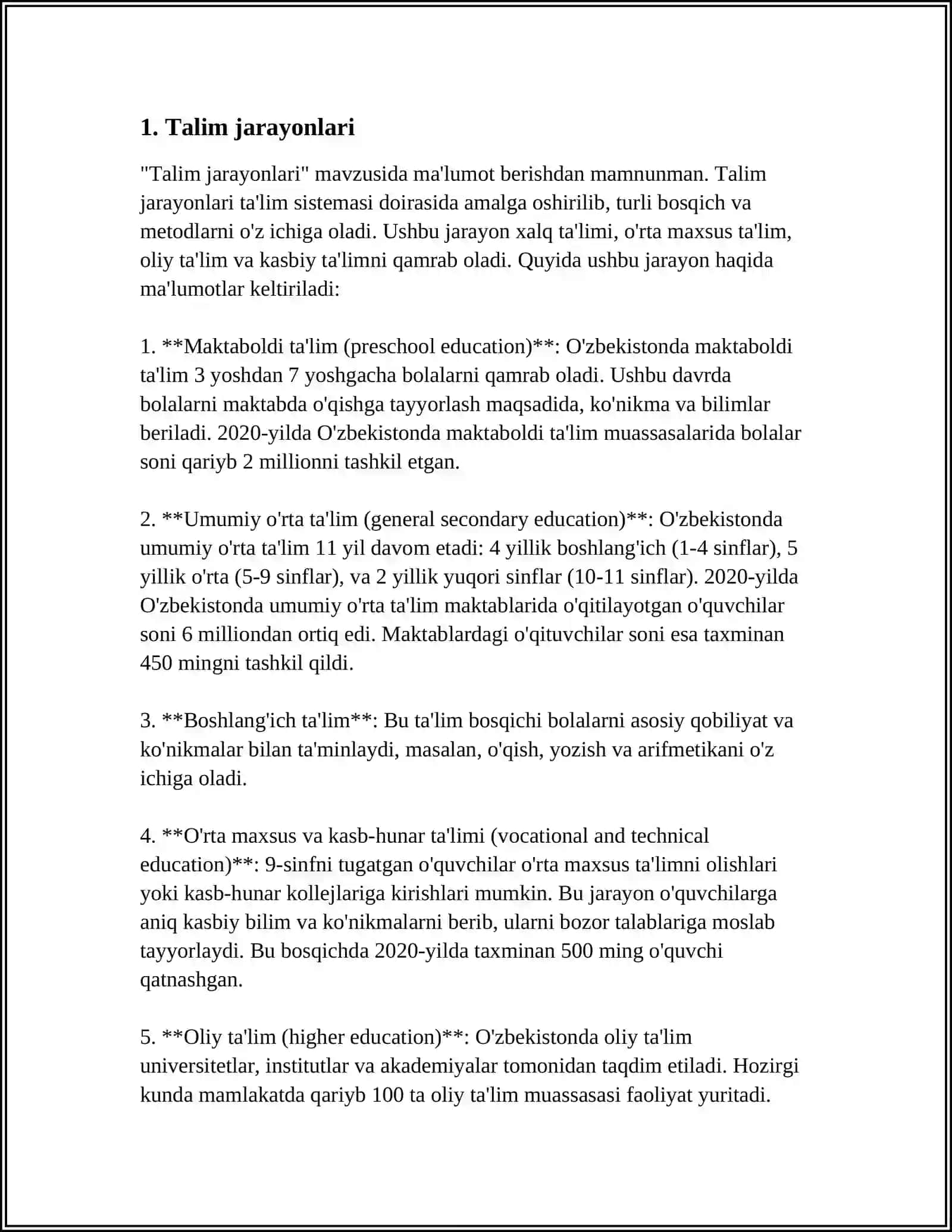 TALIMNING MAZMUNI 3