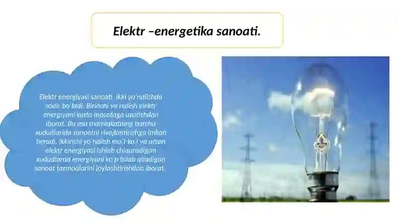 Elektr –energetika sanoati 3