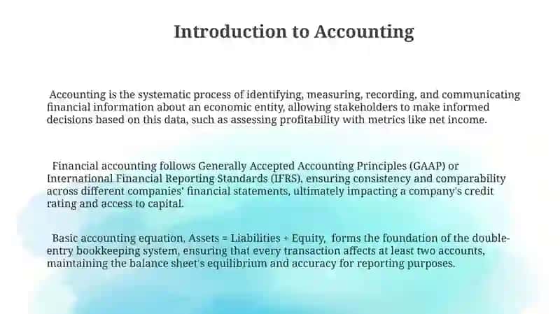 Fundamentals of Accounting 3
