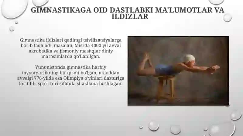 Gimnastikaning tarixi va rivojlanish bosqichlari 3