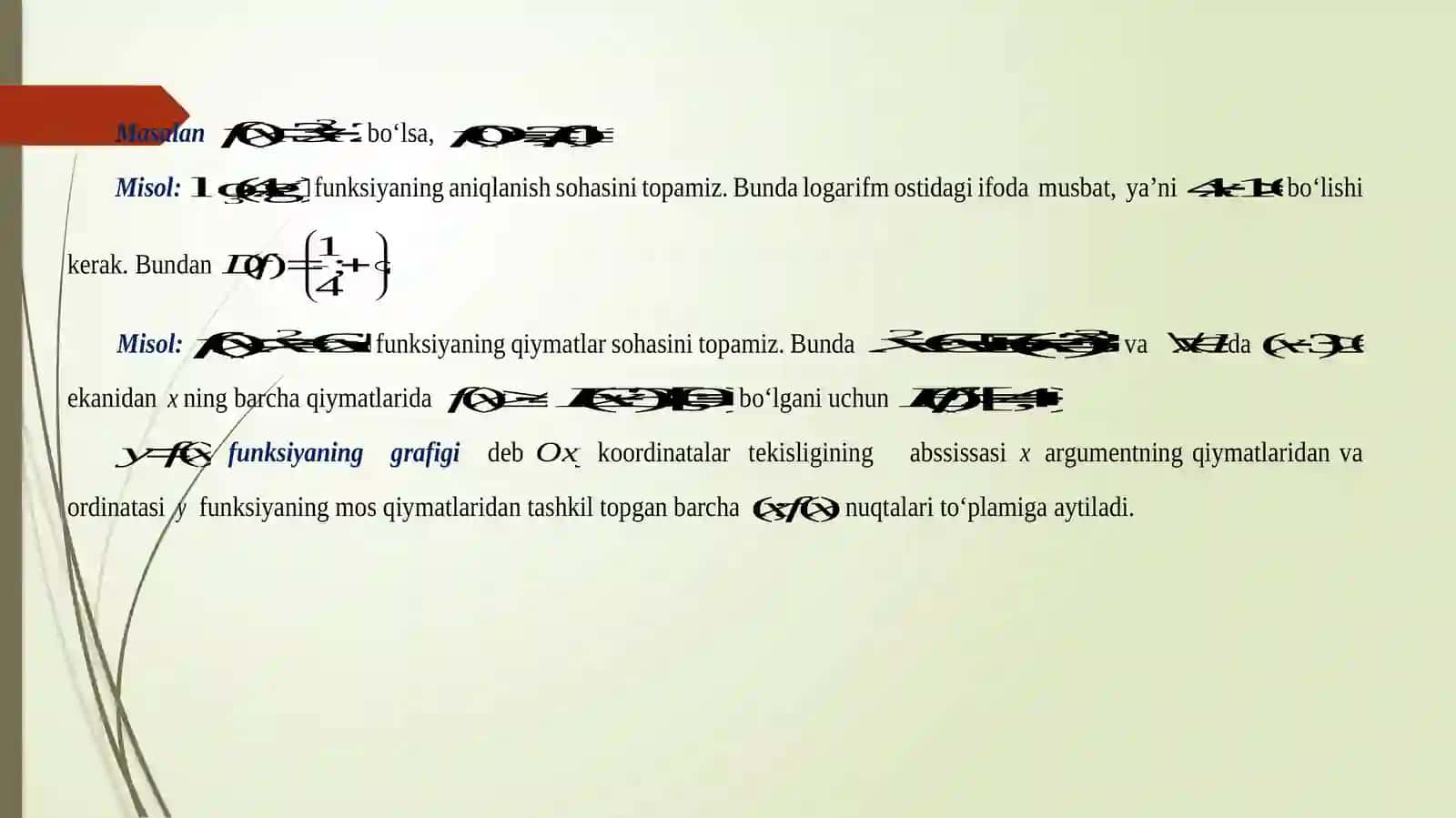 Funksiya va limit 3