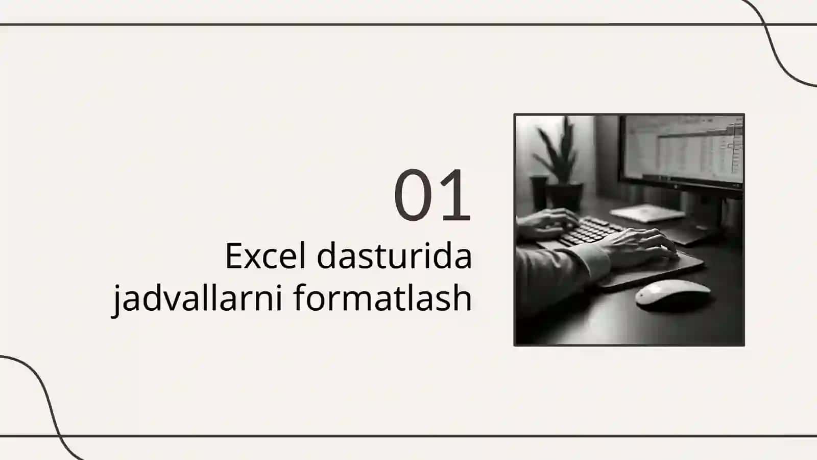 Jadval Formatlash 3