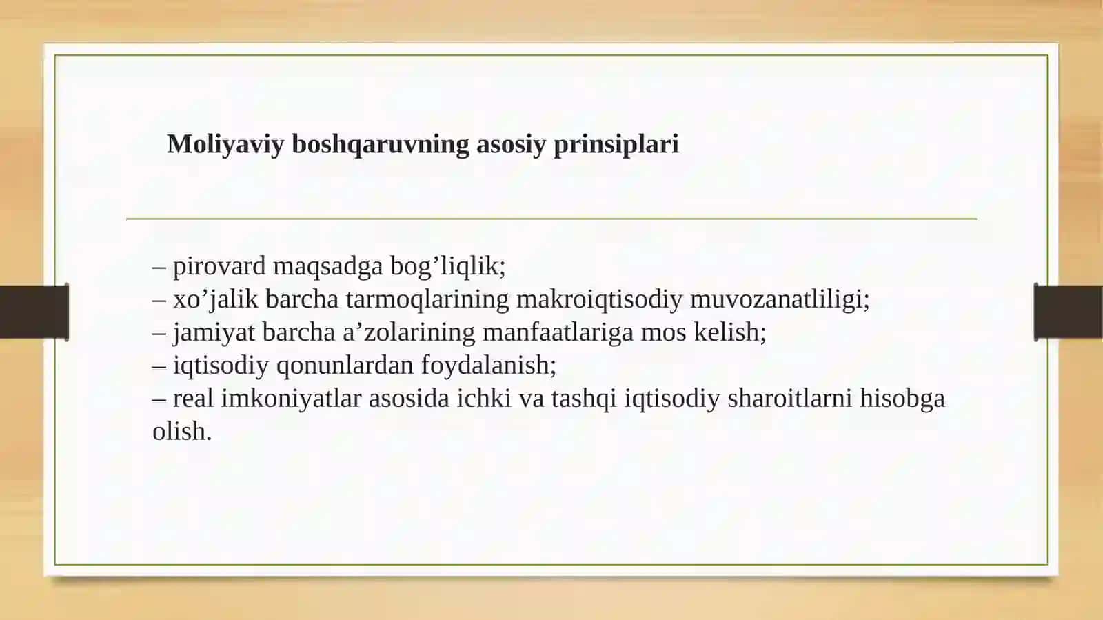 Moliyaviy boshqaruv 3