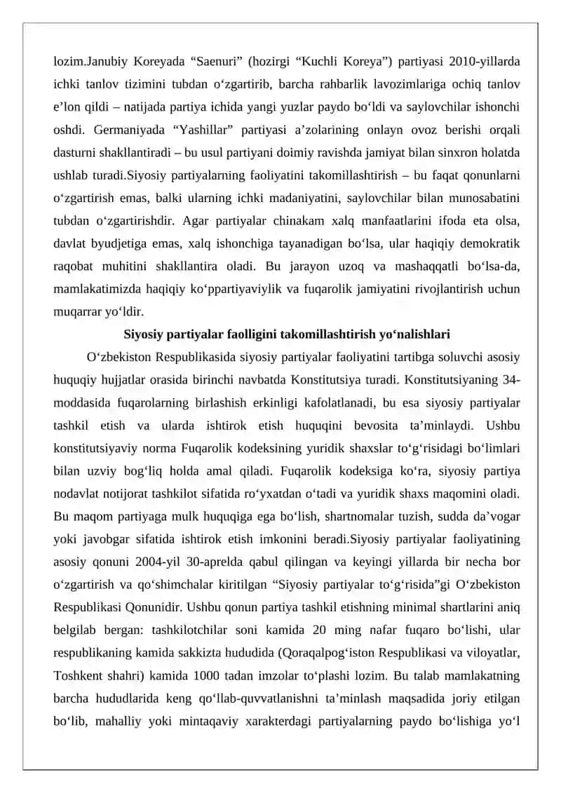 Siyosiy partiyalar faolligini takomillashtirish 3