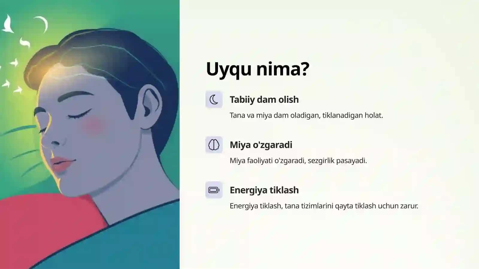 Uyqu va uning ahamiyati 3