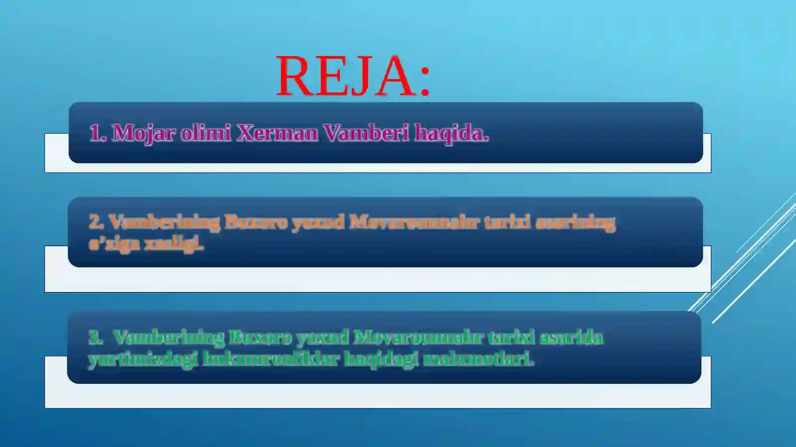 Xerman Vamberining Buxoro yoxud Movarounnahr tarixi asari. 3