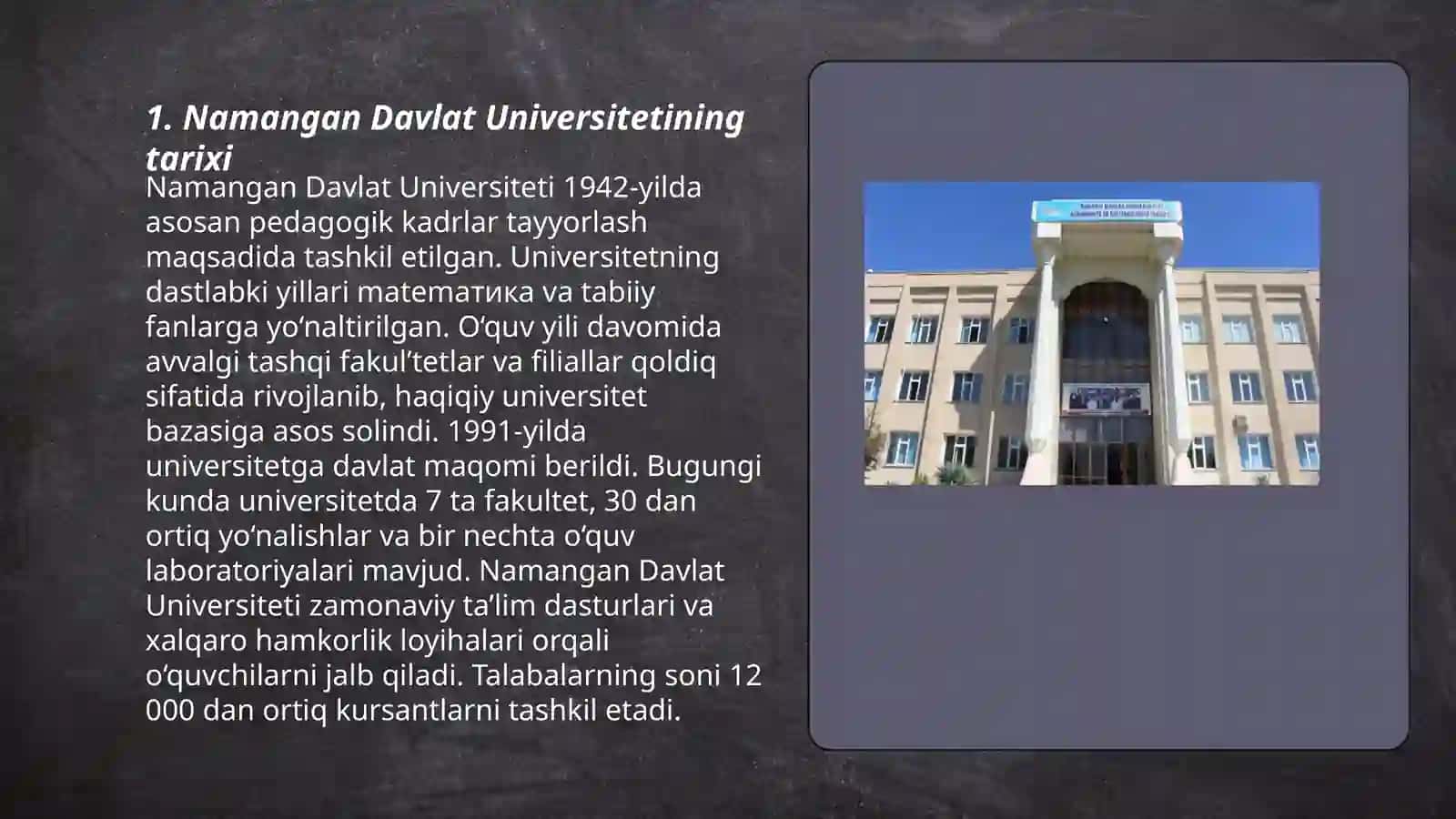 Namangan Davlat Unversiteti Imomaliyeva Moxira 3