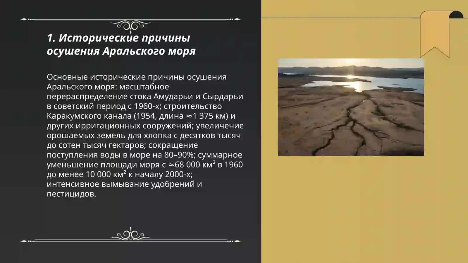 Экологическая проблема аральского моря 3