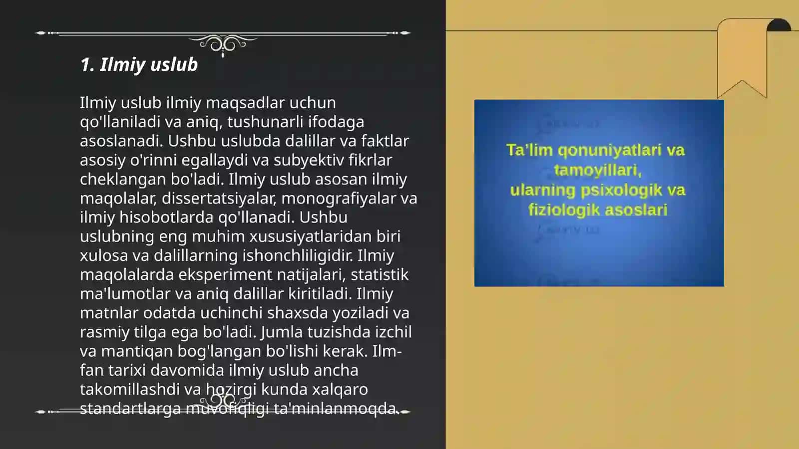 Akademik yozuvning muhim qoidalari va tamoyillari 3