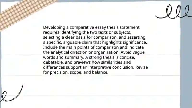 Comparative essay 3