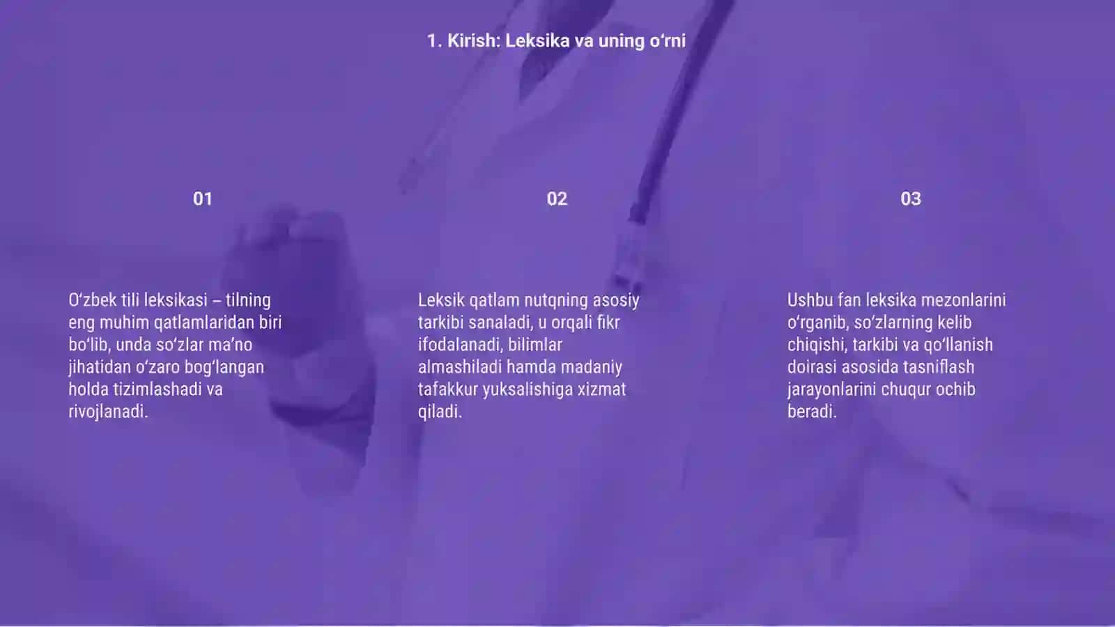 Oʻzbek tili leksikasi tasnifi 3