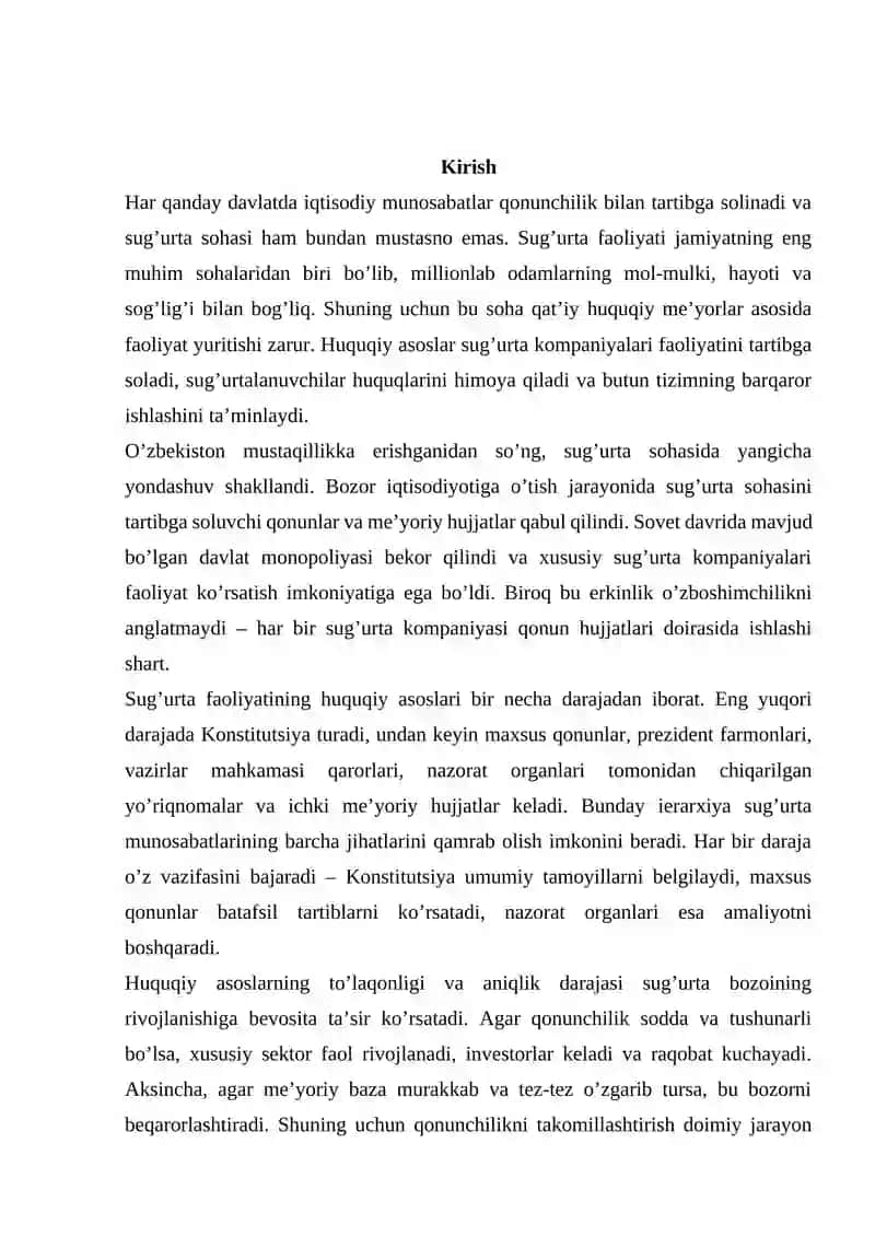 SUG’URTA FAOLIYATINI AMALGA OSHIRISHNING HUQUQIY ASOSLARI 3