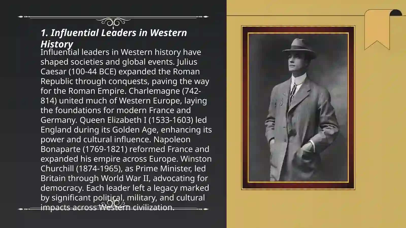 Influential Leaders in Western History 3