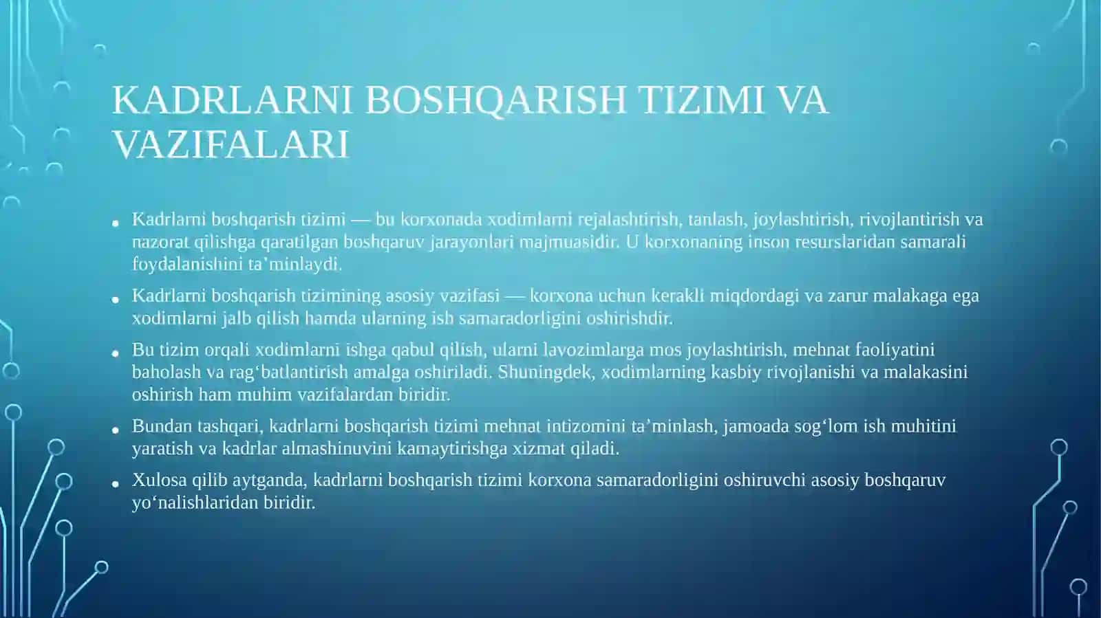 Kadrlar Salohiyati 3