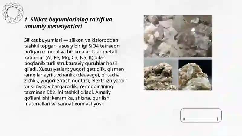 Silikat buyumlar va ularning turlari 3