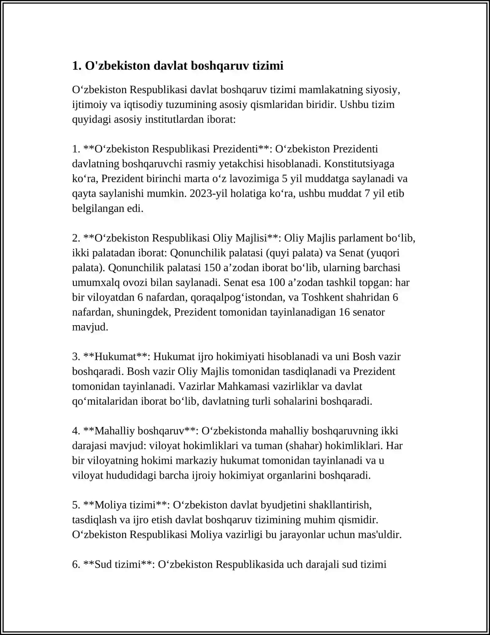 O‘zbekiston Tizimi 3