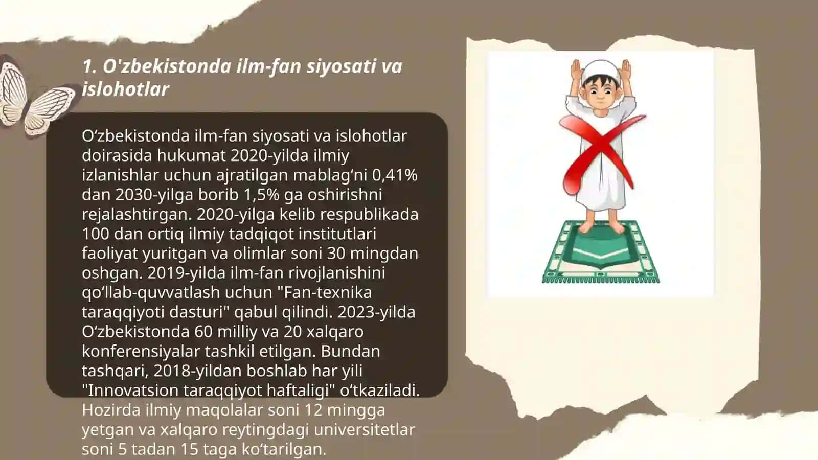 O'zbekistonda ilm-fan siyosati va islohotlar 3
