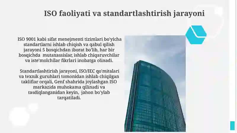 ISO va IEC o'rtasidagi hamkorlik 3