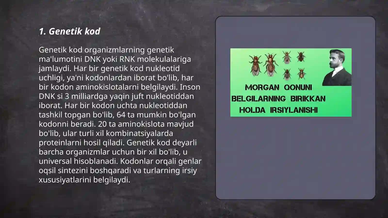 Genetik kod 3