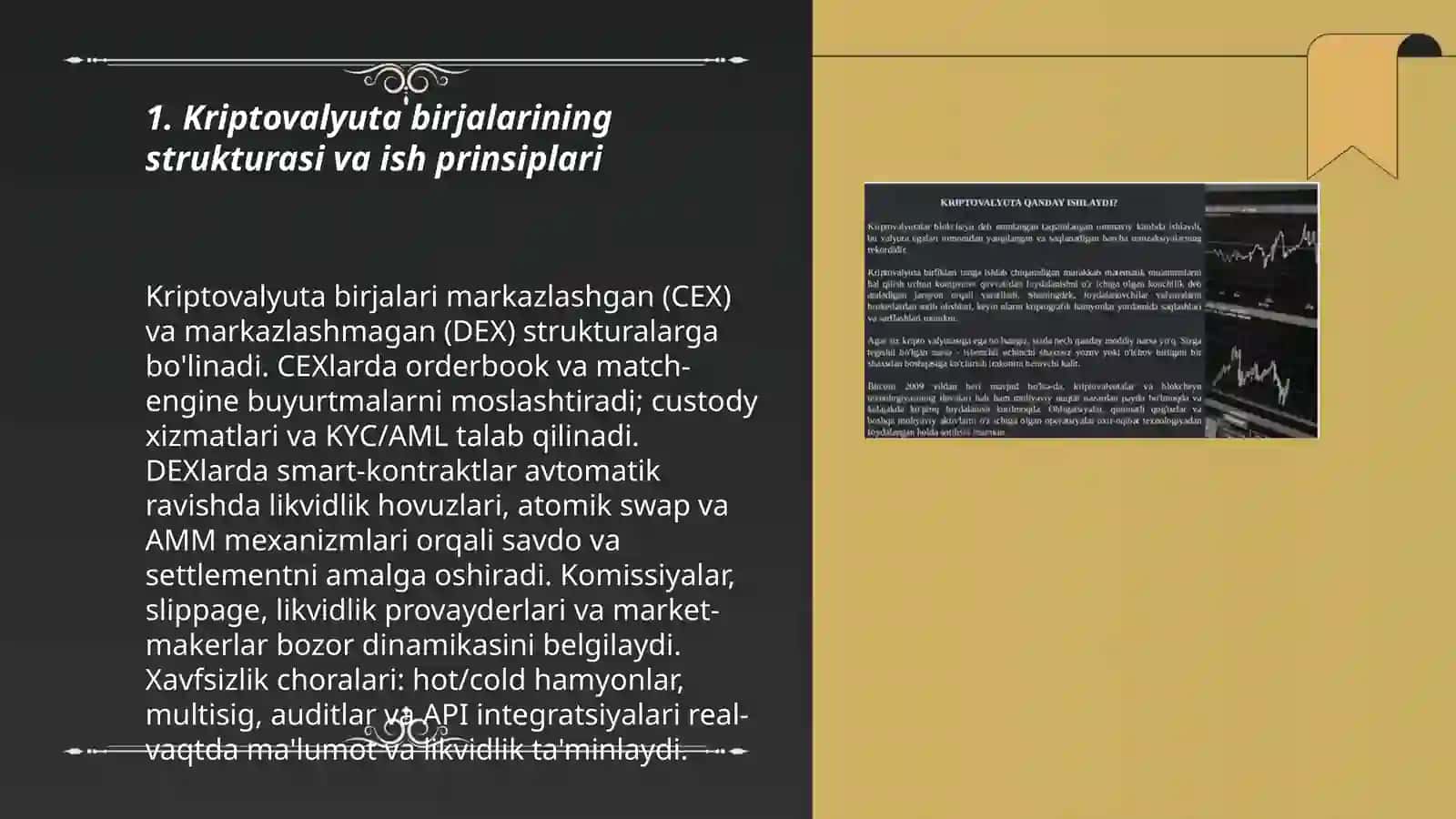 Kriptovalyuta savdo jarayonlari va bozor dinamikasi 3