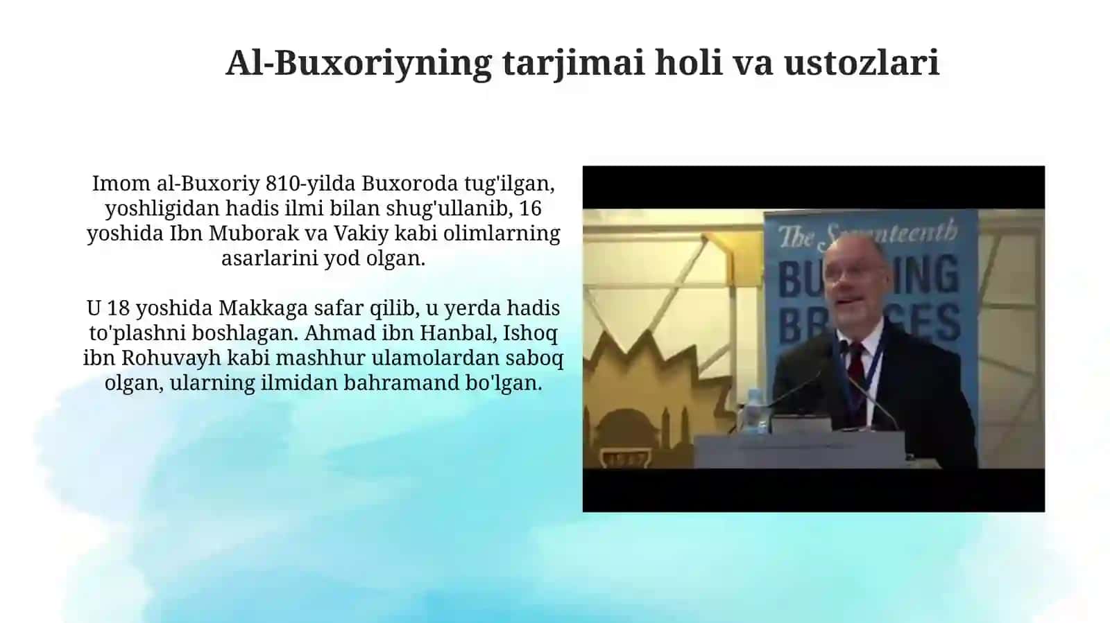 Al-Buxoroyning pedagogik qarashlari 3