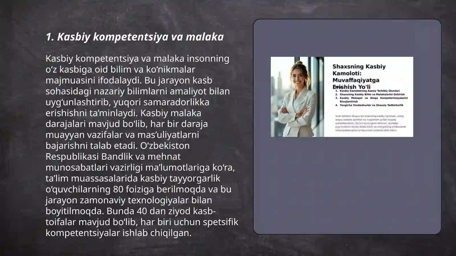 Shaxsning kasbiy kamoloti 3